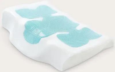 Sleep Philosophy Cooling Gel Pad Contour Foam Pillow - Memory Foam