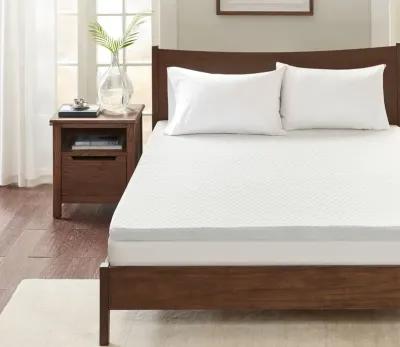 Sleep Philosophy 2-Inch Gel Memory Foam Cooling Mattress Topper - Memory Foam - Full