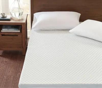 Sleep Philosophy 2-Inch Gel Memory Foam Cooling Mattress Topper - Memory Foam - Full