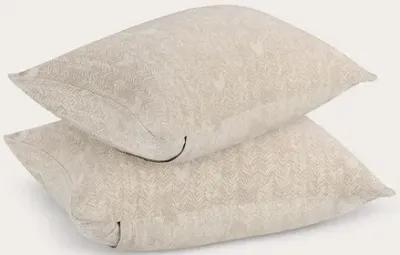 Villa by Classic Home French Herringbone Pillow Sham - Storm - Euro