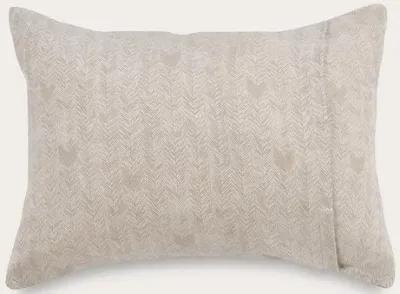 Villa by Classic Home French Herringbone Pillow Sham - Storm - Euro