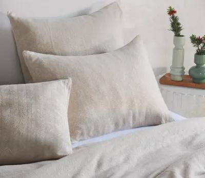 Villa by Classic Home French Herringbone Pillow Sham - Storm - Euro