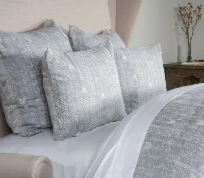 Villa by Classic Home French Herringbone Pillow Sham - Storm - Euro