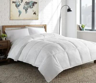 Eddie Bauer Cotton Damask Luxury Down Alternative Comforter - Queen