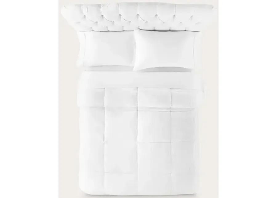 Eddie Bauer Cotton Damask Luxury Down Alternative Comforter - King