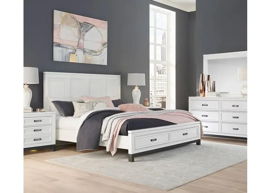 Aspen Home Hyde Park Panel Storage Bed - King