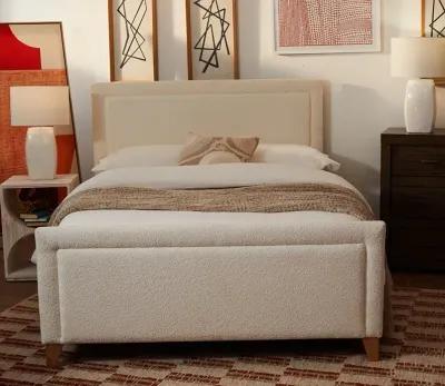 CM Home Dover Boucle Upholstered Bed - King