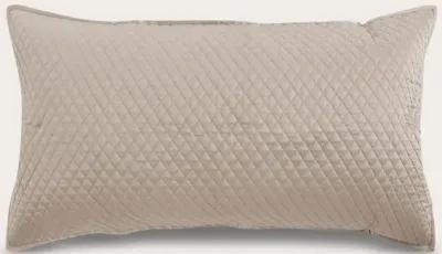 Villa by Classic Home Diamond Pebble Sateen Quilted Pillow Sham - King