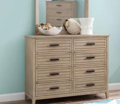 Legacy Classic Edgewater 8-Drawer Double Dresser - Soft Sand