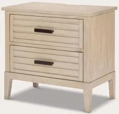 Legacy Classic Edgewater 2-Drawer Nightstand - Sand Dollar White