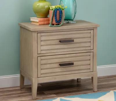 Legacy Classic Edgewater 2-Drawer Nightstand - Sand Dollar White