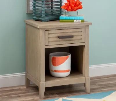 Legacy Classic Edgewater Leg 1-Drawer Nightstand - Soft Sand