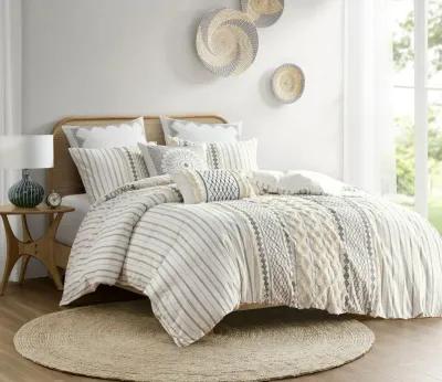 INK + IVY Ink & Ivy Imani Printed Cotton Chenille Comforter Set