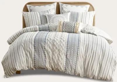 INK + IVY Ink & Ivy Imani Printed Cotton Chenille Comforter Set