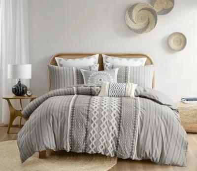 INK + IVY Ink & Ivy Imani Printed Cotton Chenille Comforter Set