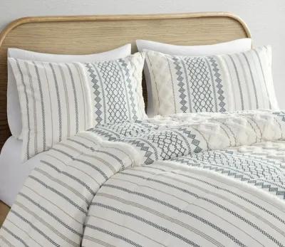 INK + IVY Ink & Ivy Imani Printed Cotton Chenille Comforter Set