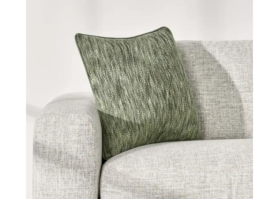 Villa by Classic Home Sharma Cedar Green Throw Pillow - 22'' x 22''