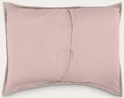 Villa by Classic Home Bari Velvet Pillow Sham - Nude - Standard