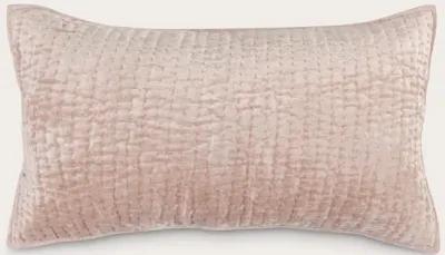 Villa by Classic Home Bari Velvet Pillow Sham - Nude - Standard