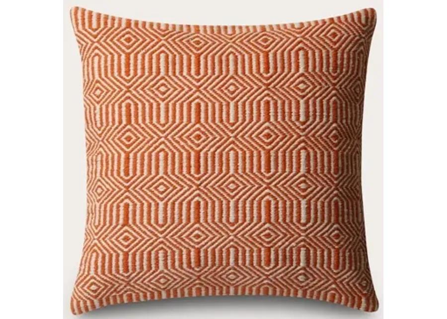 Loloi Woven Geo Throw Pillow Set of 2 - Yellow/Ivory