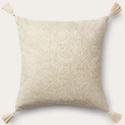 Loloi Diamond Print Throw Pillow Set of 2 - Charcoal - 13'' x 21''