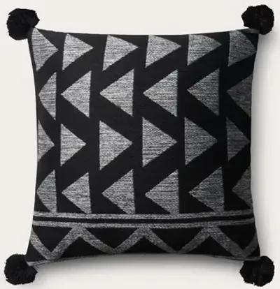 Loloi Geometric Black Throw Pillow Set of 2