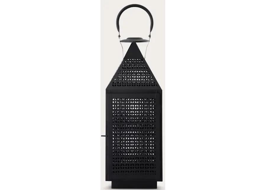 Elk Home Joey Matte Black Lantern - Large