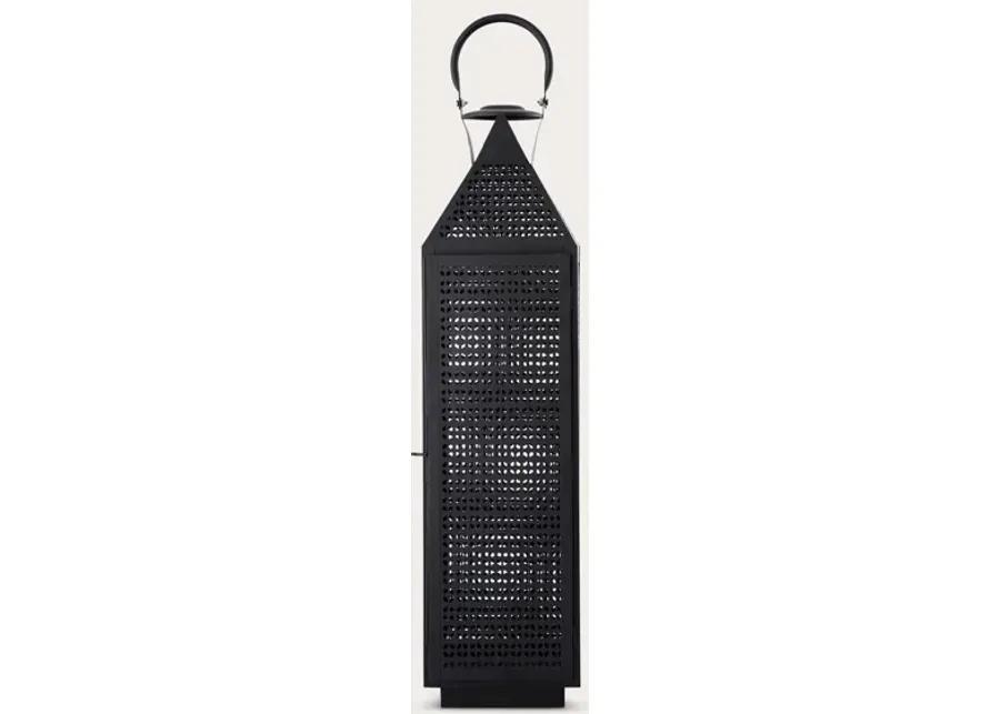 Elk Home Joey Matte Black Lantern - Large