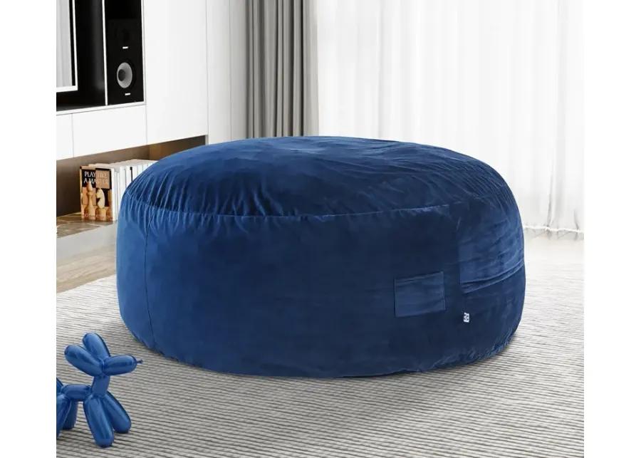 Sealy Kade Velour Bean Bag Lounger