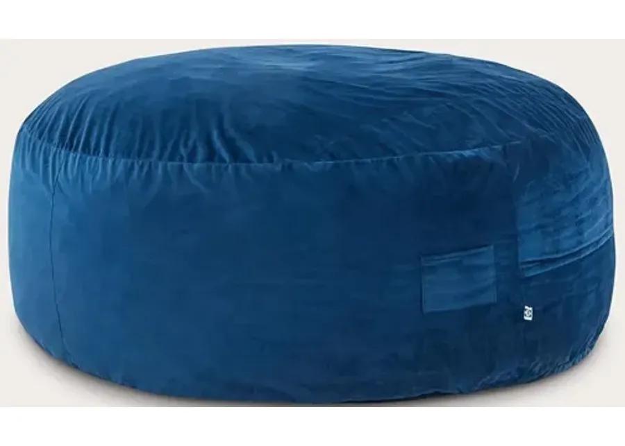 Sealy Kade Velour Bean Bag Lounger