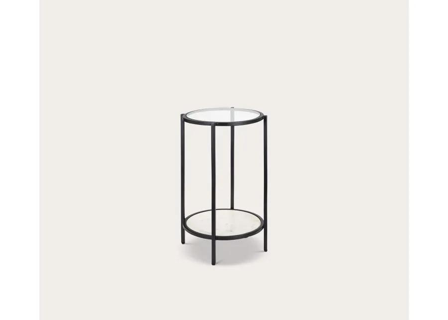 Surya Alecsa Round End Table