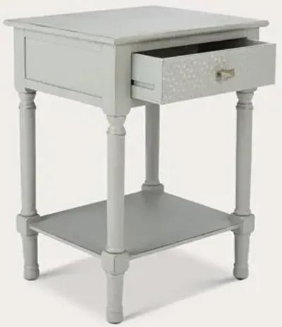 Safavieh Halton 1-Drawer Accent Table - Distressed White