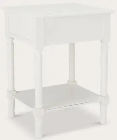 Safavieh Halton 1-Drawer Accent Table - Distressed White