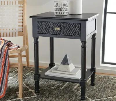 Safavieh Halton 1-Drawer Accent Table - Distressed White