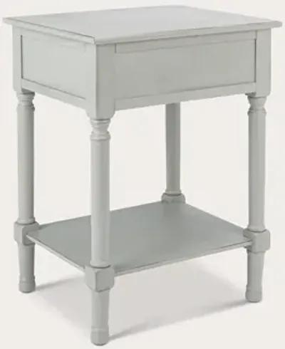 Safavieh Halton 1-Drawer Accent Table - Distressed White