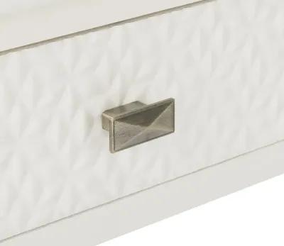 Safavieh Halton 1-Drawer Accent Table - Distressed White