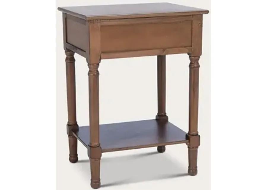 Safavieh Halton 1-Drawer Accent Table - Black