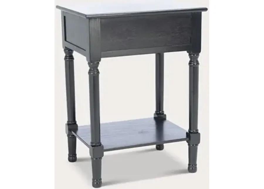 Safavieh Halton 1-Drawer Accent Table - Black