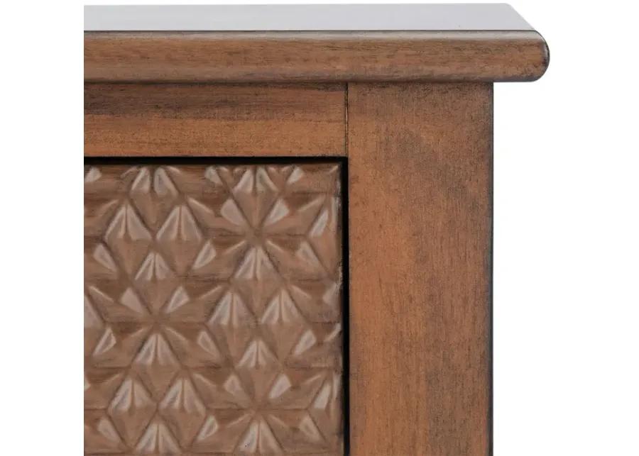 Safavieh Halton 1-Drawer Accent Table - Brown