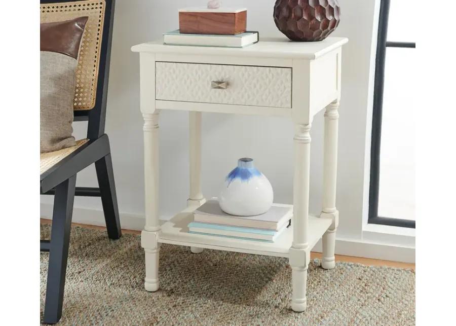 Safavieh Halton 1-Drawer Accent Table - Brown