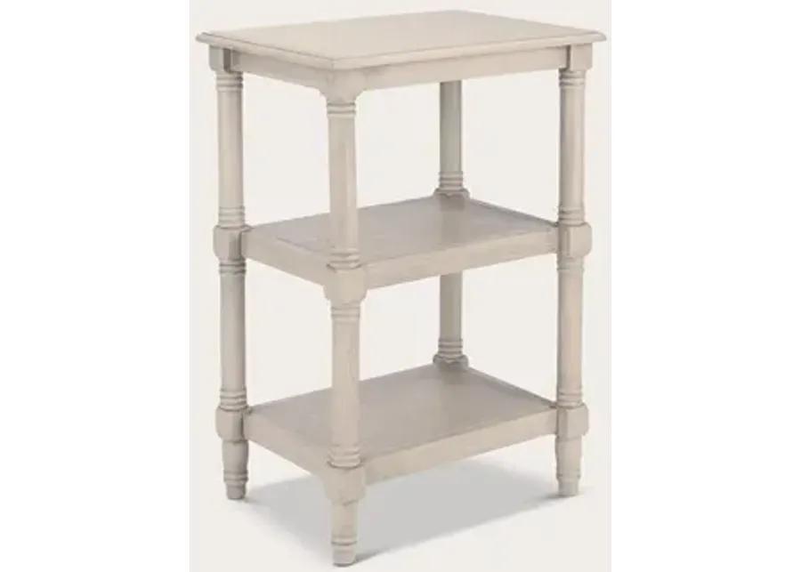 Safavieh Cassie 3-Shelf Accent Table - Greige