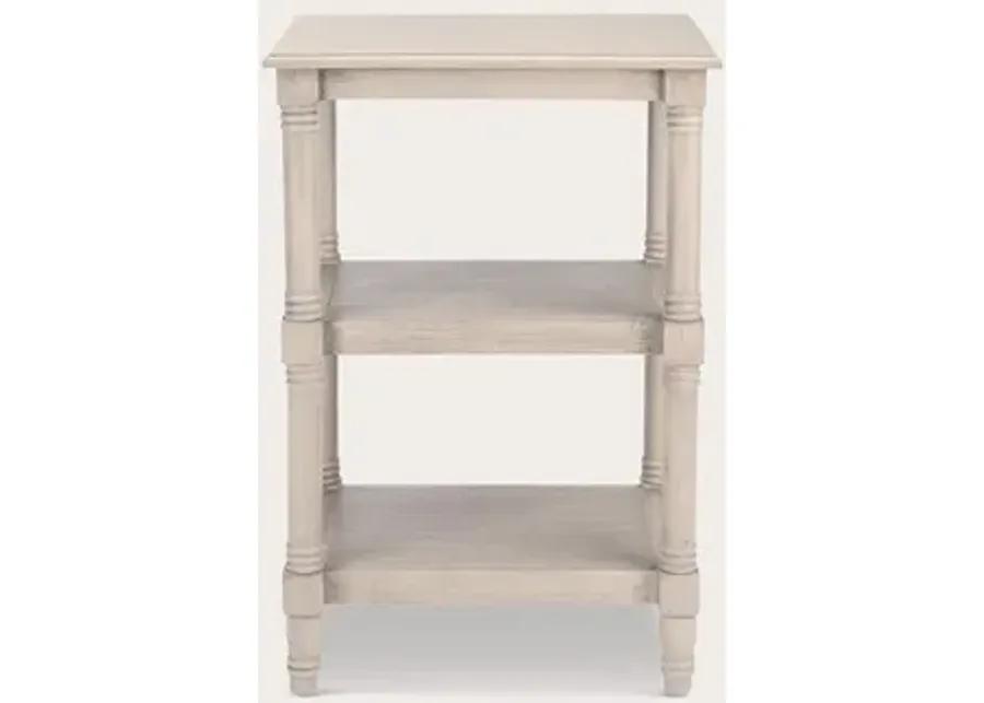 Safavieh Cassie 3-Shelf Accent Table - Greige