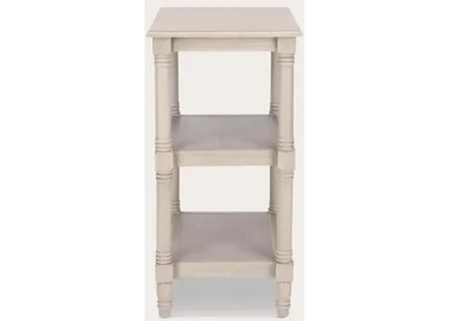 Safavieh Cassie 3-Shelf Accent Table - Greige