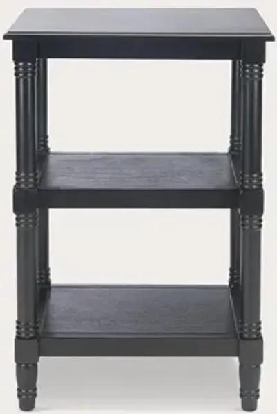 Safavieh Cassie 3-Shelf Accent Table - Black