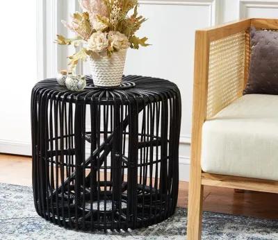 Safavieh Jabez Round Accent Table - Black