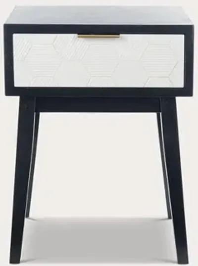 Safavieh Keya 1-Drawer Accent Table - White