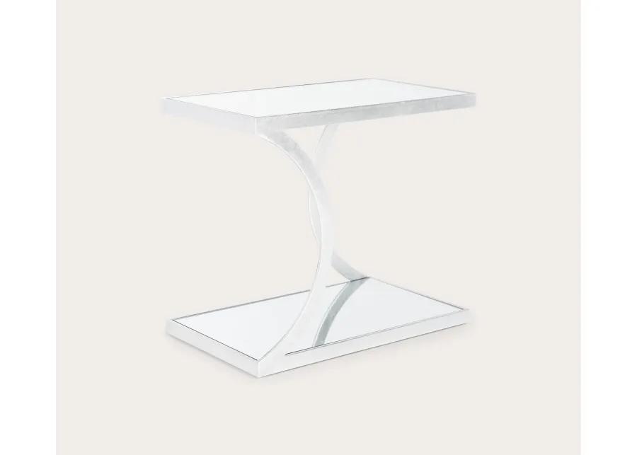 Safavieh Sullivan Accent Table - Silver/Mirror