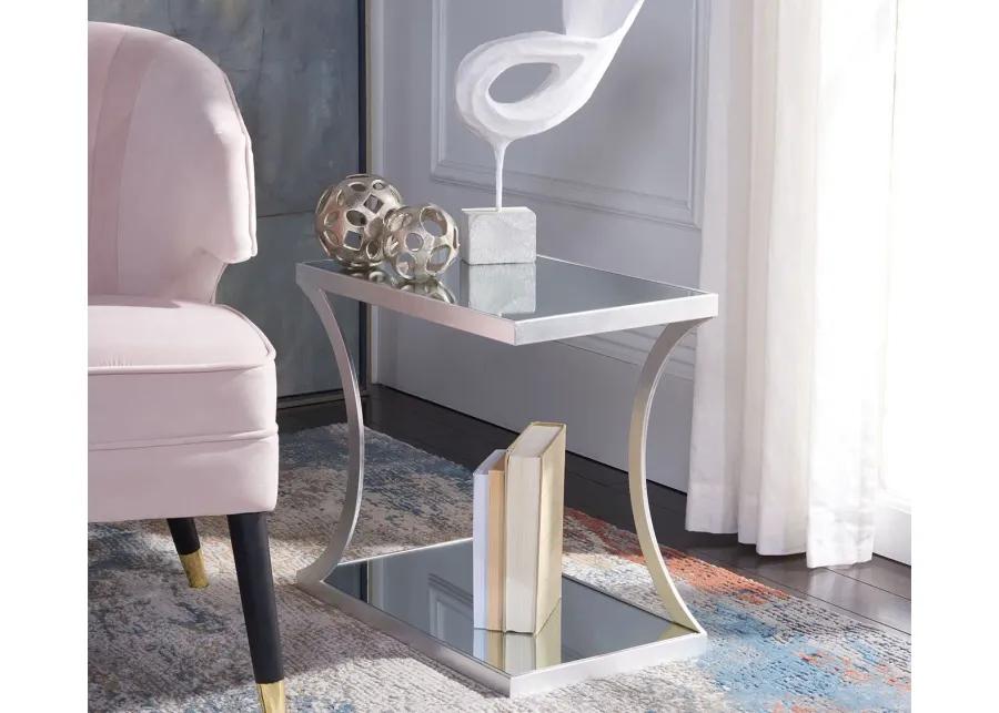 Safavieh Sullivan Accent Table - Silver/Mirror