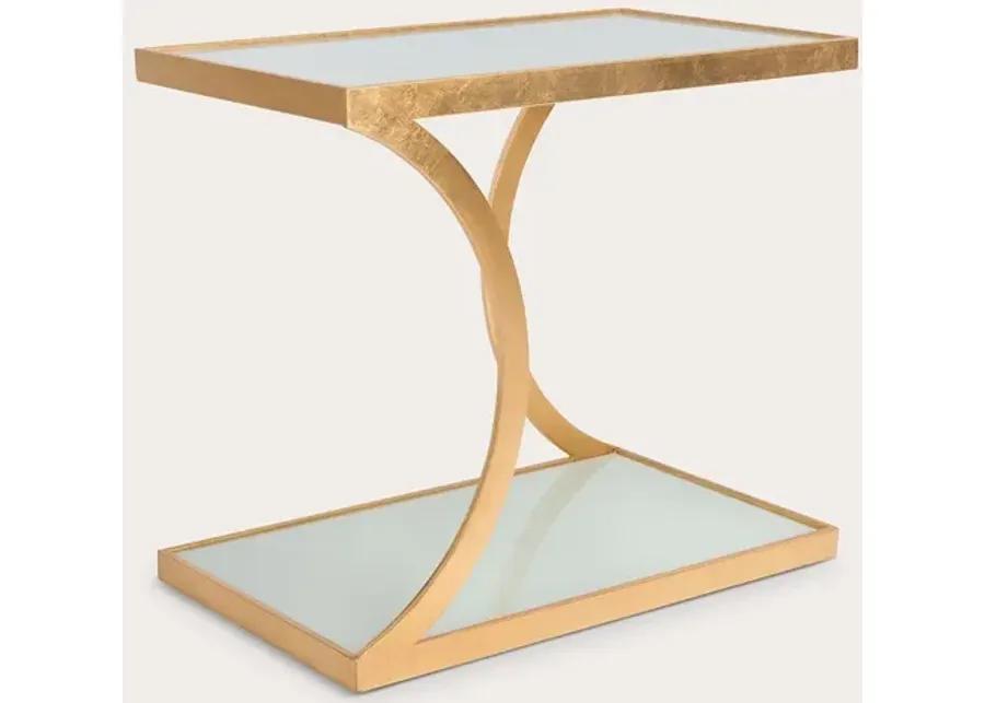 Safavieh Sullivan Accent Table - Gold/White