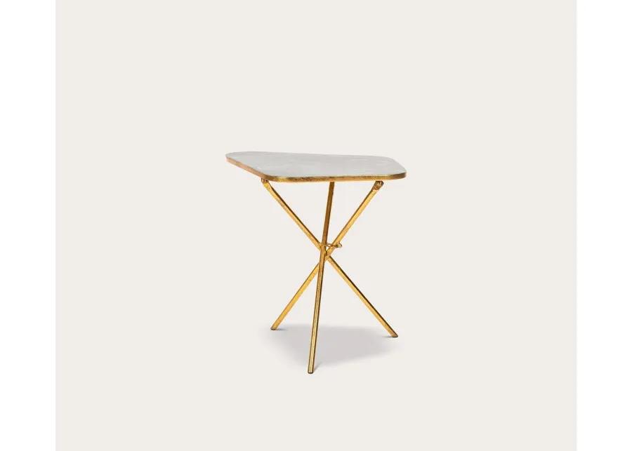 Safavieh Zamara Faux Agate Side Table